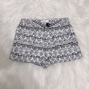 Zara Jacquard Girls Shorts